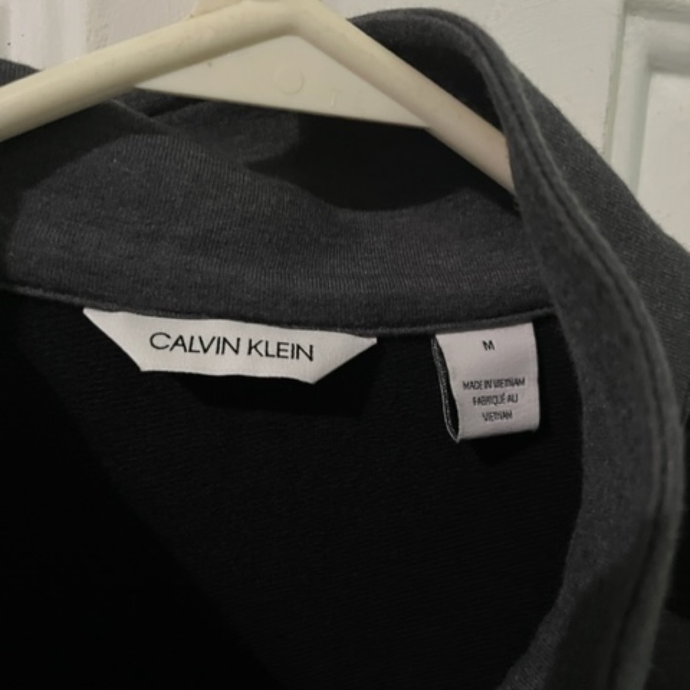 Men's zip front Calvin Klein jacket medium - Picture 3 of 3